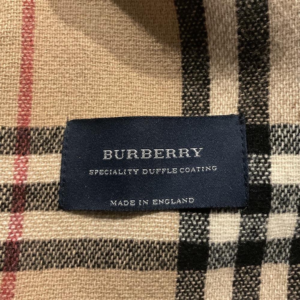 Burberry London Nova Check Wool Plaid Mini Duffle 99 Toggle Hooded Coat Jacket - Picture 7 of 12